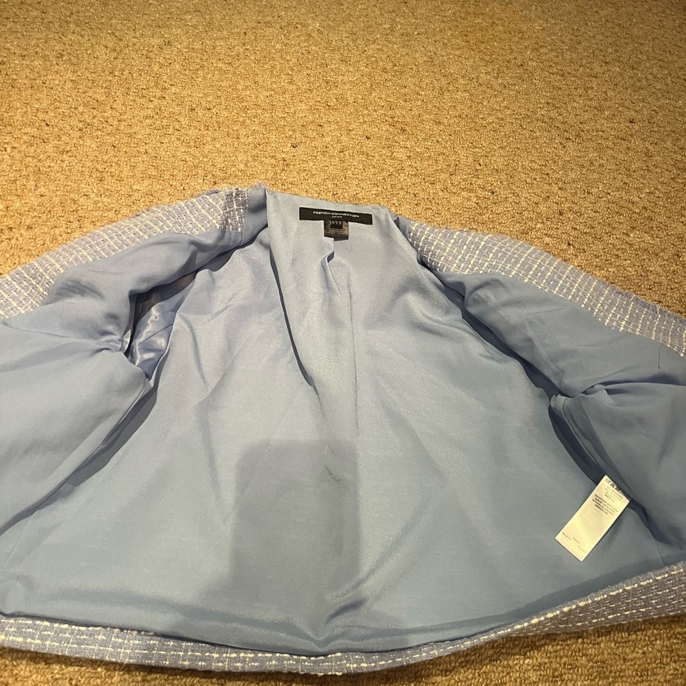French Connection Women's Effie Bouclé Skort & Matching Jacket – Size 6 - Picture 7 of 16